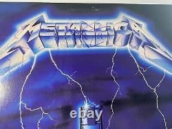 Autographed Metallica Ride The Lightning Vinyl Promo Copy