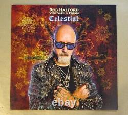 Autographed ROB HALFORD Signed CELESTIAL Vinyl Album BECKETT BAS COA