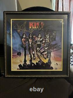 Autographed Signed By All Of Kiss Destroyer Vinyl Record Album