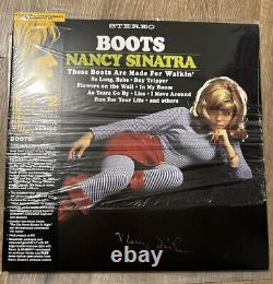 Autographed Signed Nancy Sinatra Walkin' Boots Red Wax Vinyl LP Color Rare