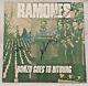 Autographed/signed Ramones Bonzo Goes To Bitburg Vinyl Single Uk Import