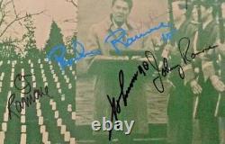 Autographed/Signed Ramones Bonzo Goes To Bitburg Vinyl Single UK Import