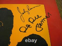 Autographed Signed Ramones End of the Century Vinyl LP & Sleeve