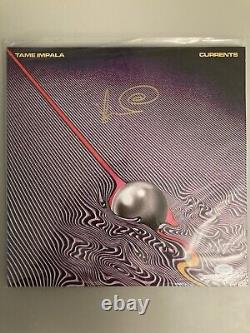 Autographed Tame Impala Currents Vinyl Album LP Record PSA Authenticated