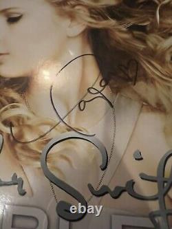 Autographed fearless platinum edition (rsd gold vinyl) signed by taylor swift