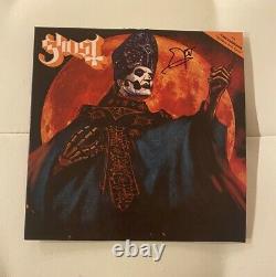 Autographed hunter's moon (7 red vinyl) ghost signed seam split