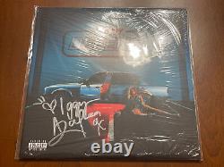 Autographed in my defense (red with black smoke vinyl) signed by iggy azalea