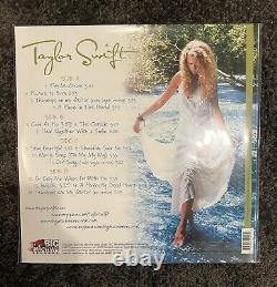 Autographed taylor swift (limited rsd clear blue vinyl) signed self titled /250