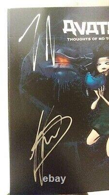 Avatar Signed Autographed Thoughts Of No Tomorrow Album Lp Vinyl Rare Proof By 2