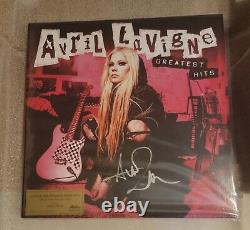 Avril Lavigne Greatest Hits SIGNED Numbered 551/2000 Collectors Vinyl LP JSA NEW