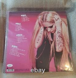 Avril Lavigne Greatest Hits SIGNED Numbered 551/2000 Collectors Vinyl LP JSA NEW