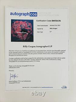 BILLY CORGAN Signed ADORE 2014 Reissue Vinyl Record SMASHING PUMPKINS ACOA