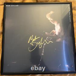 BOB DYLAN Autographed Down In The Groove Vinyl LP With Frame