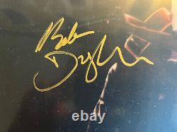BOB DYLAN Autographed Down In The Groove Vinyl LP With Frame