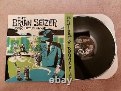 BRIAN SETZER Signed Auto Dirty Boogie LP with Proof