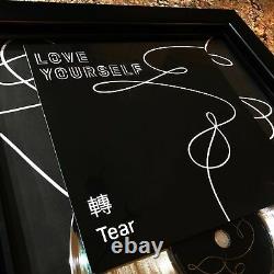 BTS (LOVE YOURSELF) CD LP Record Vinyl Autographed Signed