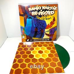 Banjo Kazooie Re-Jiggyed Vinyl Record LP Grunty Green Signed by Grant Kirkhope