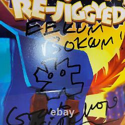 Banjo Kazooie Re-Jiggyed Vinyl Record LP Grunty Green Signed by Grant Kirkhope