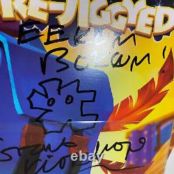 Banjo Kazooie Re-Jiggyed Vinyl Record LP Grunty Green Signed by Grant Kirkhope