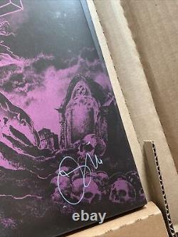 Beartooth Autographed Below Purple & Gray Vinyl LP #1 With sealed vinyl