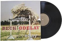 Beck Hansen signed Odelay album COA exact proof autographed vinyl record
