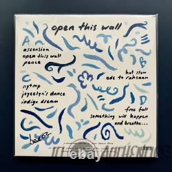 Berlioz Open This Wall Vinyl Autographed Signed Sleeve SAFE? SHIP