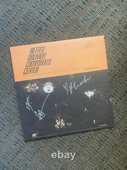 Better Oblivion Community Center Orange Vinyl Signed Phoebe Bridgers Conor