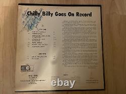 Bill Cardille Chilly Billy Goes On Record Gateway Vinyl VG+ Autographed