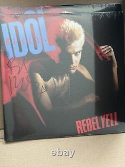 Billy Idol Rebel Yell Vinyl Expanded Edition Autographed Signed Limited 2LP NEW