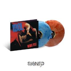Billy Idol Rebel Yell Vinyl Expanded Edition Autographed Signed Limited 2LP R+B