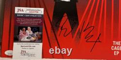 Billy Idol Signed The Cage EP Vinyl Record JSA COA Autographed