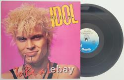 Billy Idol signed To Be A Lover album vinyl LP COA exact proof autographed