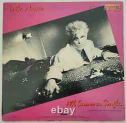 Billy Idol signed To Be A Lover album vinyl LP COA exact proof autographed