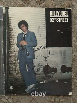 Billy Joel Signed Autographed 52nd Street Vinyl Album Record