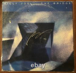 Billy Joel- The Bridge AUTOGRAPHED/SIGNED Album w COA 1986 Authenticated