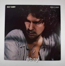 Billy Squier Enough is Enough Autographed Signed Record Album LP Vinyl JSA COA