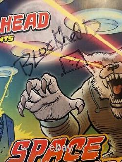 Blockhead Space Werewolves Will Be The End Of Us All AUTOGRAPHED Vinyl Mint