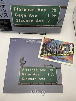 Blu LOS ANGELES LP PICTURE DISC Signed Booklet LE 100 Brand New Ships Now