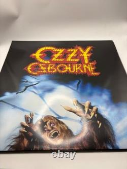 Bob Daisley Signed Ozzy Bark at the Moon Blue Vinyl Beckett Authentication