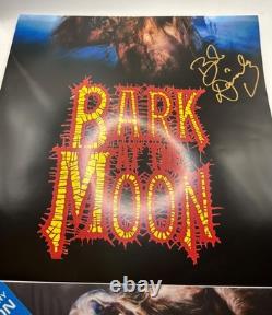 Bob Daisley Signed Ozzy Bark at the Moon Blue Vinyl Beckett Authentication