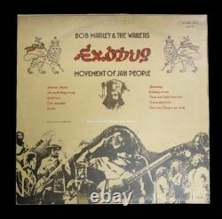 Bob Marley Exodus Album Cover Signed