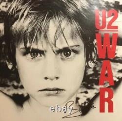 Bono Signed Autographed War Vinyl Album 1983