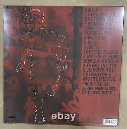 Box Car Racer Self Titled Black/Red/White Vinyl LP + Signed Poster + 5 Decals