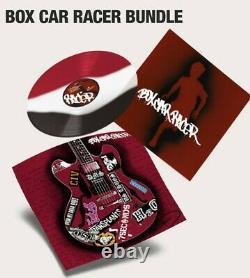 Box Car Racer Self Titled Black/Red/White Vinyl LP + Signed Poster + 5 Decals