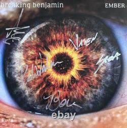 Breaking Benjamin Autographed Signed Ember Vinyl