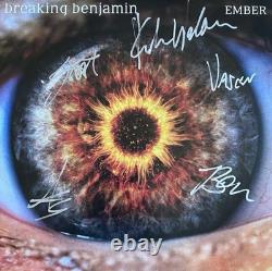 Breaking Benjamin Autographed Signed Ember Vinyl