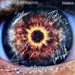 Breaking Benjamin Autographed Signed Ember Vinyl