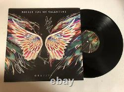 Bullet For My Valentine Autographed Signed Vinyl Album Exact Signing Pic Proof