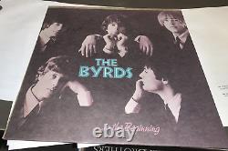 Byrds. In The Beginning Rhino 1989 Signed Roger McGuinn Gene Clark Rare