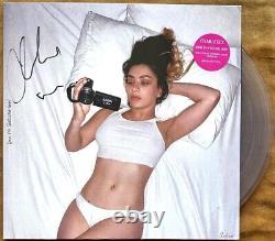 CHARLI XCX HOW I'M FEELING NOW PERSONALLY HAND Signed CLEAR Vinyl AUTOGRAPHED